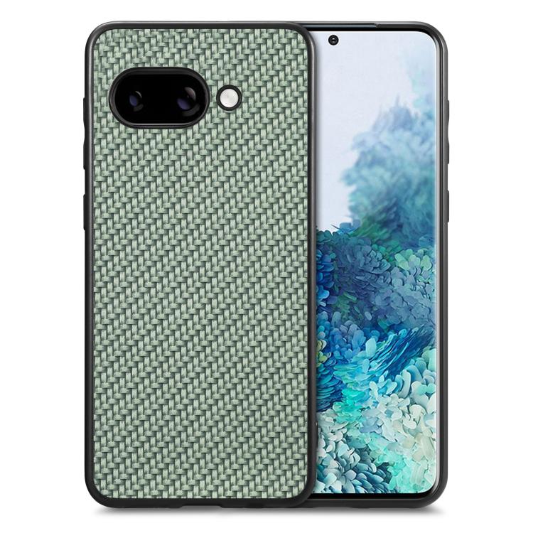 Carbon Fiber Texture Leather Back Cover Phone Case, For Google Pixel 9 / 9 Pro, For Google Pixel 7a, For Google Pixel 6a, For Google Pixel 6 Pro