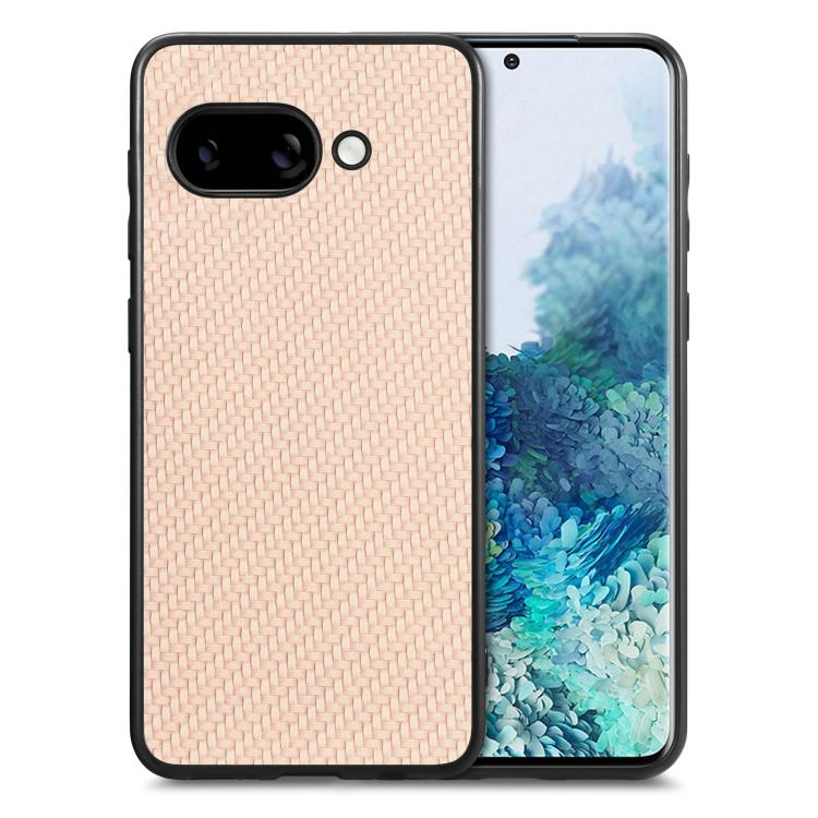 Carbon Fiber Texture Leather Back Cover Phone Case, For Google Pixel 9 / 9 Pro, For Google Pixel 7a, For Google Pixel 6a, For Google Pixel 6 Pro