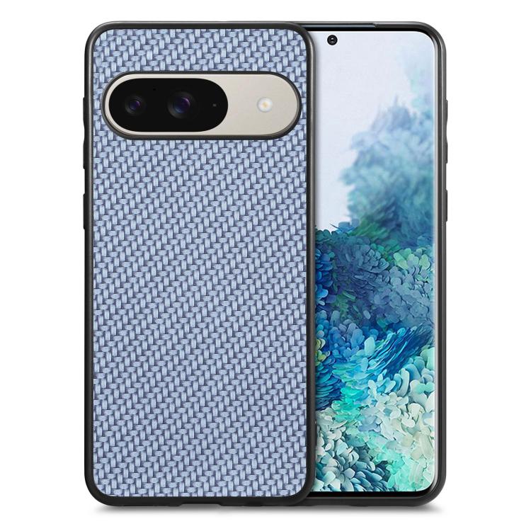 Carbon Fiber Texture Leather Back Cover Phone Case, For Google Pixel 6