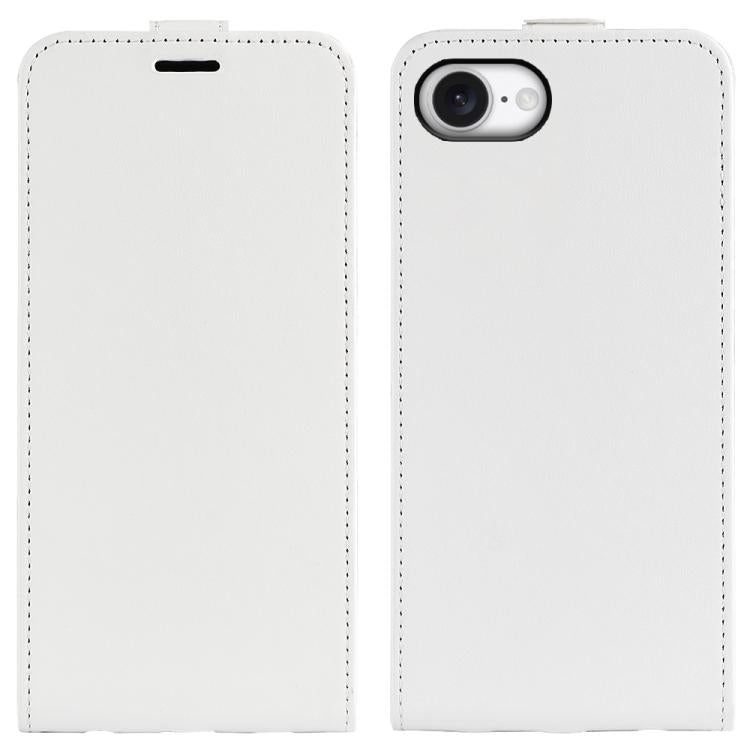 R64 Texture Single Vertical Flip Leather Phone Case, For iPhone 18 Pro / 17 Pro, For iPhone 18 Pro Max / 17 Pro Max, For iPhone 17e / 16e, For iPhone 17, For iPhone Air, For iPhone 16 Pro Max