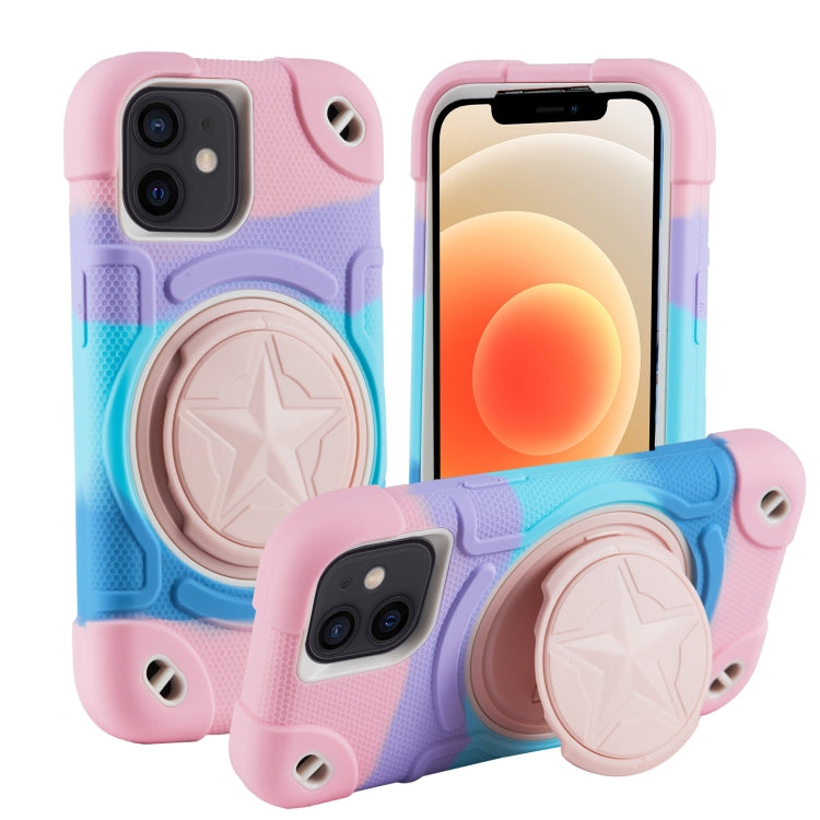Shield PC Hybrid Silicone Phone Case, For iPhone 12, For iPhone 12 Pro Max