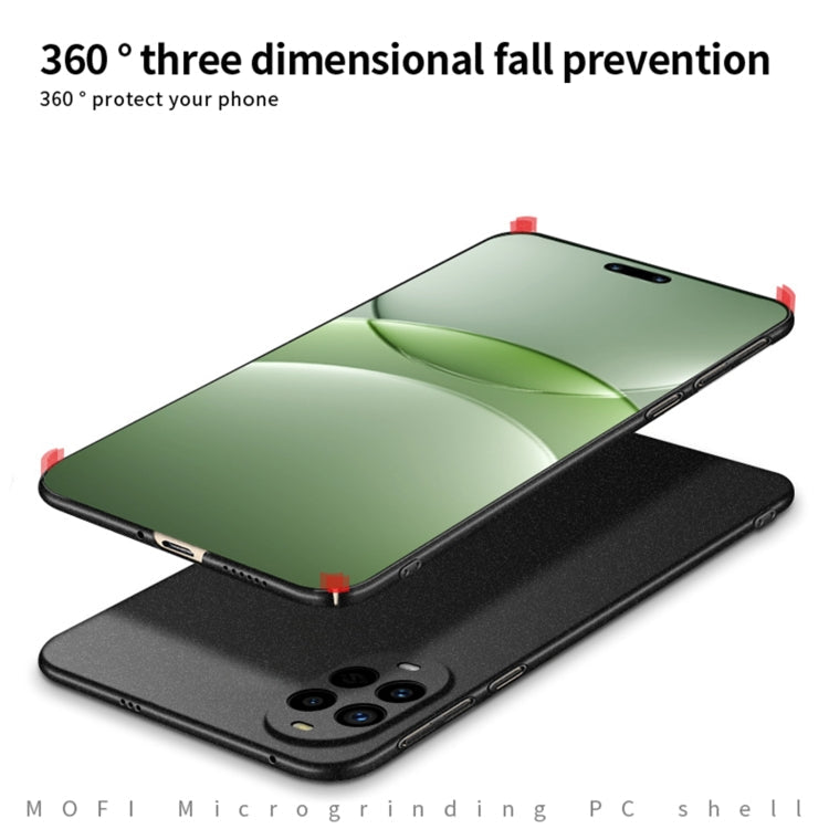 For Huawei nova 13 Pro MOFI Fandun Series Frosted PC Ultra-thin All-inclusive Phone Case(Blue)