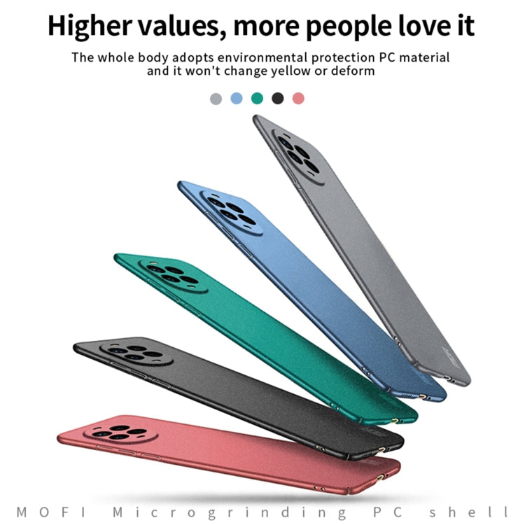 For Huawei nova 13 Pro MOFI Fandun Series Frosted PC Ultra-thin All-inclusive Phone Case(Green)