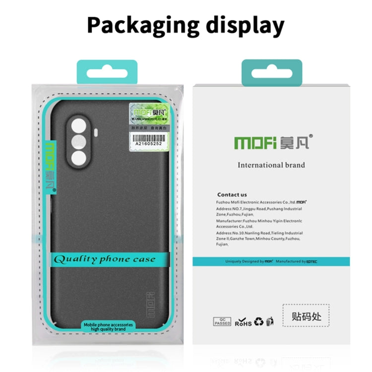 For Huawei nova 13 Pro MOFI Fandun Series Frosted PC Ultra-thin All-inclusive Phone Case(Blue)