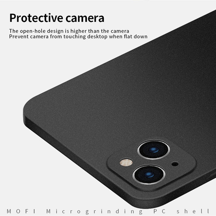 MOFI Fandun Series Frosted PC Ultra-thin All-inclusive Phone Case, For iPhone 15, For iPhone 17e / 16e