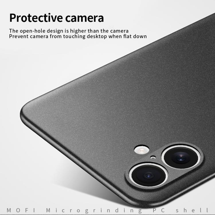 MOFI Fandun Series Frosted PC Ultra-thin All-inclusive Phone Case, For iPhone 18, For iPhone 17 Pro Max, For iPhone 17 Pro, For iPhone 17