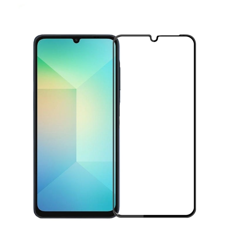 For Galaxy A26 PINWUYO 9H 3D Full Screen Explosion-proof Tempered Glass Film(Black)