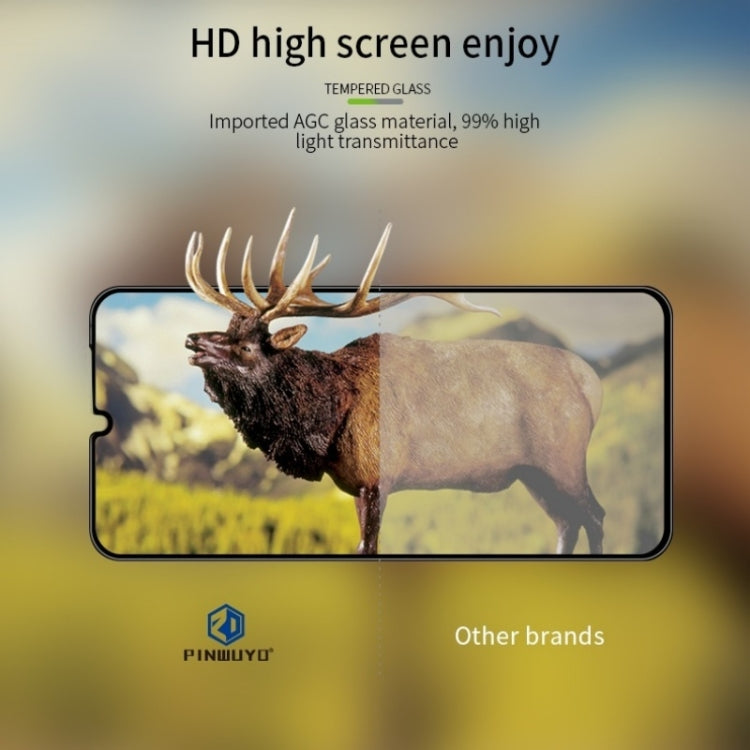 For Galaxy A26 PINWUYO 9H 3D Full Screen Explosion-proof Tempered Glass Film(Black)