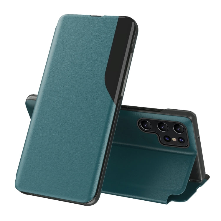 Attraction Flip Holder Leather Phone Case, For Samsung Galaxy S24 Ultra 5G, For Samsung Galaxy S24+ 5G, For Samsung Galaxy S24 5G, For Samsung Galaxy A15