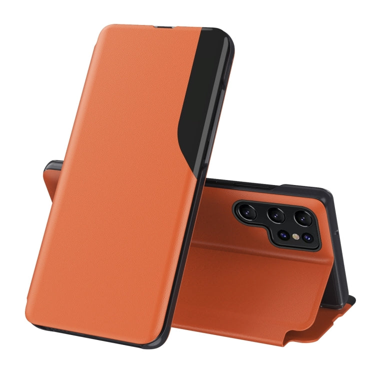 Attraction Flip Holder Leather Phone Case, For Samsung Galaxy S24 Ultra 5G, For Samsung Galaxy S24+ 5G, For Samsung Galaxy S24 5G, For Samsung Galaxy A15