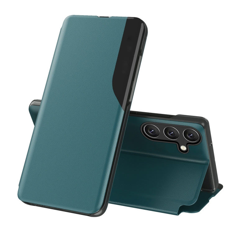 Attraction Flip Holder Leather Phone Case, For Samsung Galaxy S24 Ultra 5G, For Samsung Galaxy S24+ 5G, For Samsung Galaxy S24 5G, For Samsung Galaxy A15