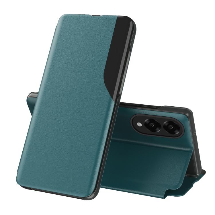 Attraction Flip Holder Leather Phone Case, For Galaxy S25 FE 5G, For Galaxy A07 5G, For Galaxy A17 5G, For Galaxy S25 Edge 5G