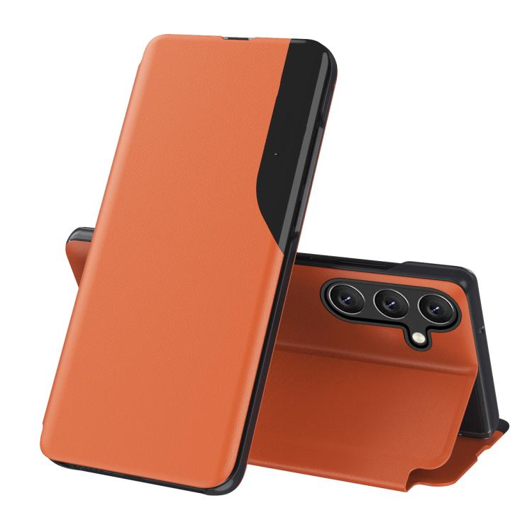 Attraction Flip Holder Leather Phone Case, For Galaxy S25 FE 5G, For Galaxy A07 5G, For Galaxy A17 5G, For Galaxy S25 Edge 5G