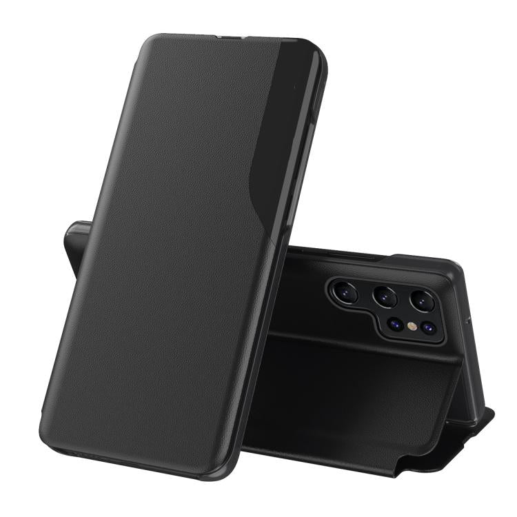 Attraction Flip Holder Leather Phone Case, For Galaxy S26+ 5G, For Galaxy S26 Ultra 5G, For Galaxy S26 5G, For Galaxy A27 5G