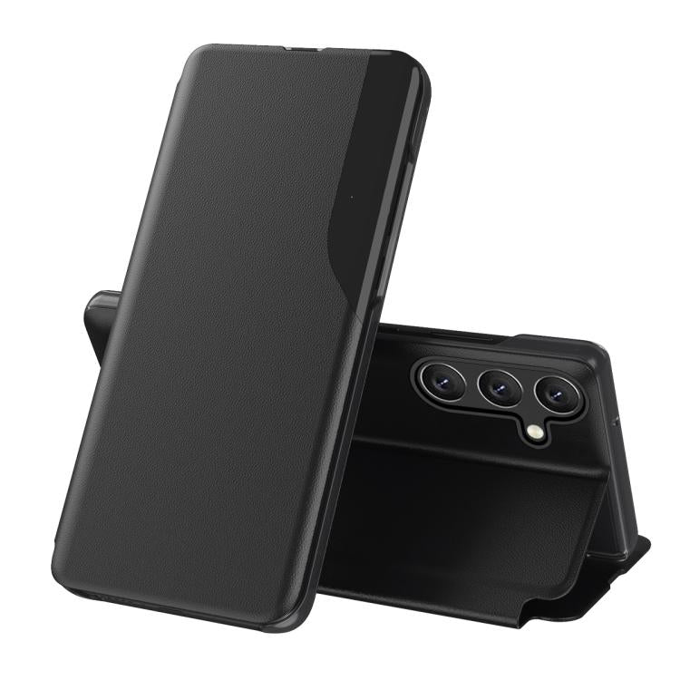 Attraction Flip Holder Leather Phone Case, For Galaxy S26+ 5G, For Galaxy S26 Ultra 5G, For Galaxy S26 5G, For Galaxy A27 5G