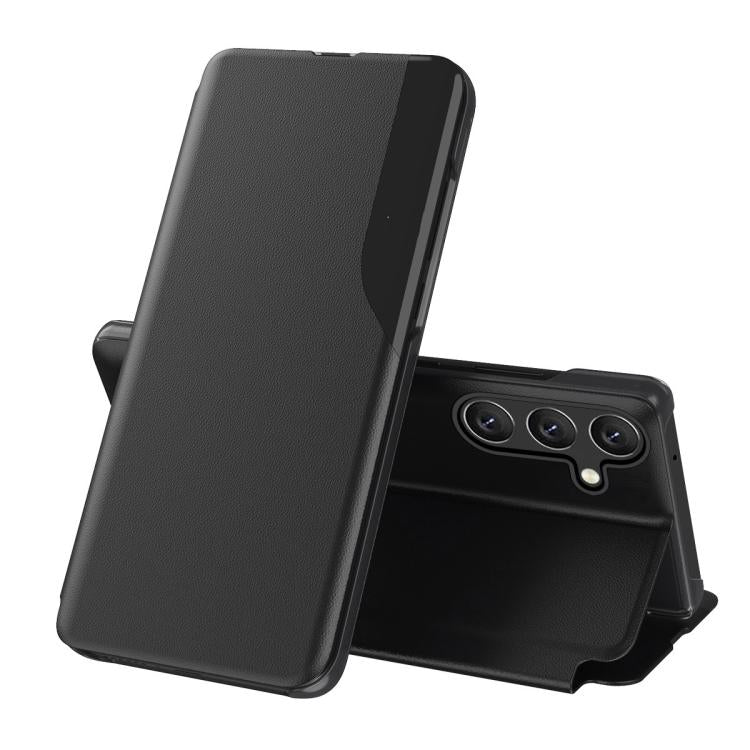 Attraction Flip Holder Leather Phone Case, For Galaxy S26+ 5G, For Galaxy S26 Ultra 5G, For Galaxy S26 5G, For Galaxy A27 5G