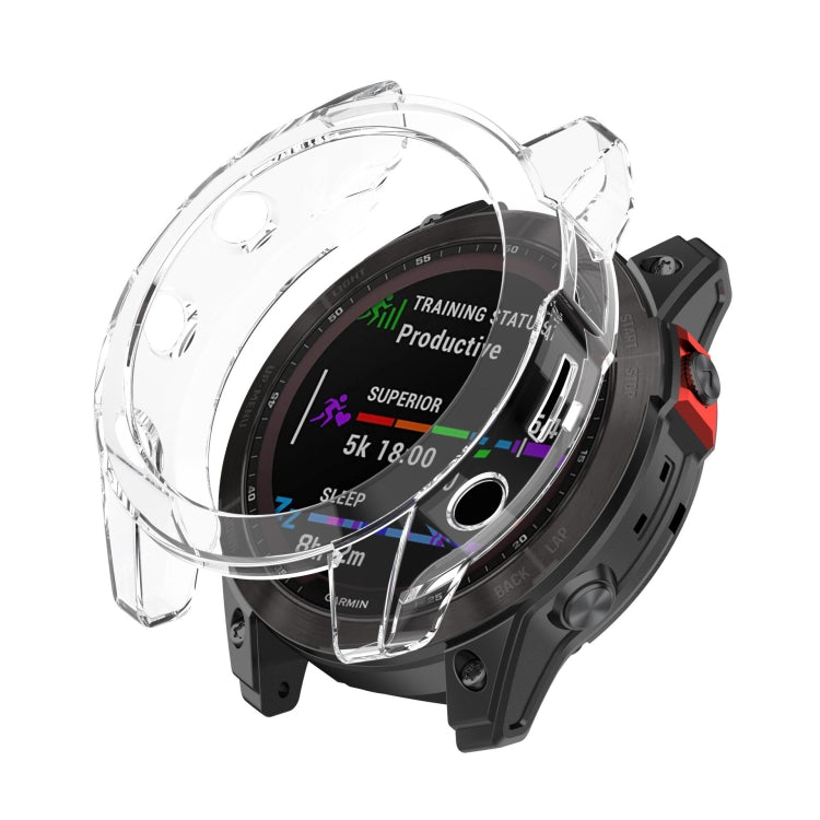 Half-Package TPU Watch Protective Case, For Garmin Epix Pro 51mm, For Garmin Epix Pro 42mm