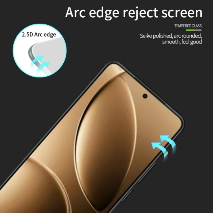 For Xiaomi Redmi K80 / K80 Pro PINWUYO 9H 2.5D Full Screen Tempered Glass Film(Black)