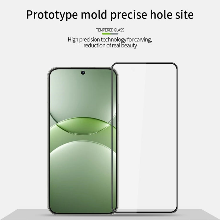 For Huawei nova 13 PINWUYO 9H 3D Curved Full Screen Explosion-proof Tempered Glass Film(Black)