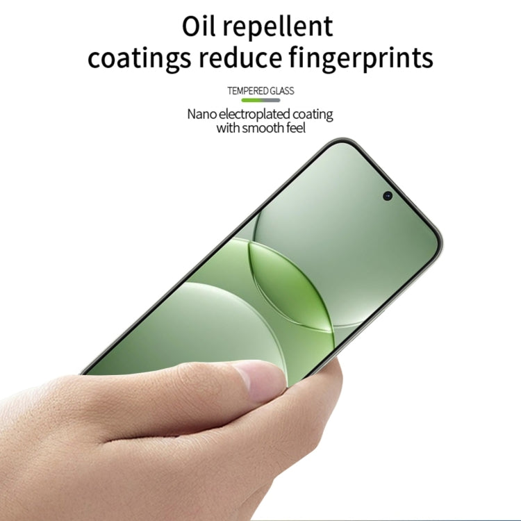 For Huawei nova 13 PINWUYO 9H 3D Curved Full Screen Explosion-proof Tempered Glass Film(Black)