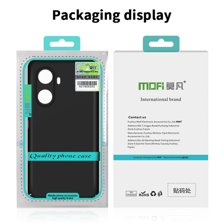 For Huawei nova 13 MOFI Micro-Frosted PC Ultra-thin Hard Phone Case(Blue)