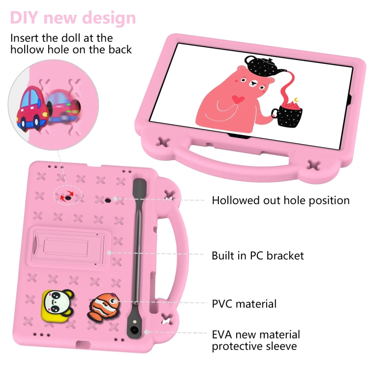 Handle Kickstand Children EVA Shockproof Tablet Case, For Samsung Galaxy Tab S8 X700, For Samsung Galaxy S7 FE 12.4 T730 / T736, For Samsung Galaxy Tab S7 T870, For Samsung Galaxy Tab S7+ / T970/T975/T976