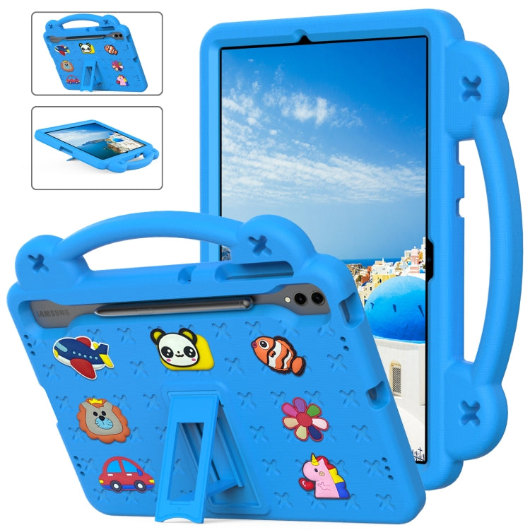 Handle Kickstand Children EVA Shockproof Tablet Case, For Samsung Galaxy Tab S9 FE / X510N, For Samsung Galaxy Tab S9 X710/X716B, For Samsung Galaxy Tab S9+ 12.4 X810, For Samsung Galaxy Tab S8+ 12.4 X800/X806
