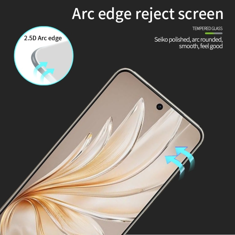 For vivo S20 PINWUYO 9H 2.5D Full Screen Tempered Glass Film(Black)