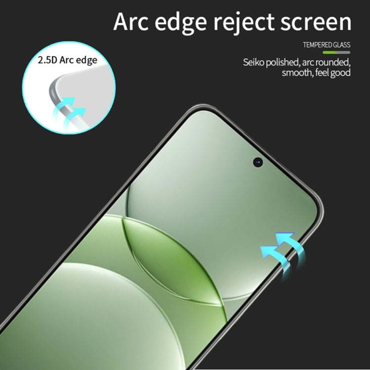 For Huawei nova 13 PINWUYO 9H 2.5D Full Screen Tempered Glass Film(Black)