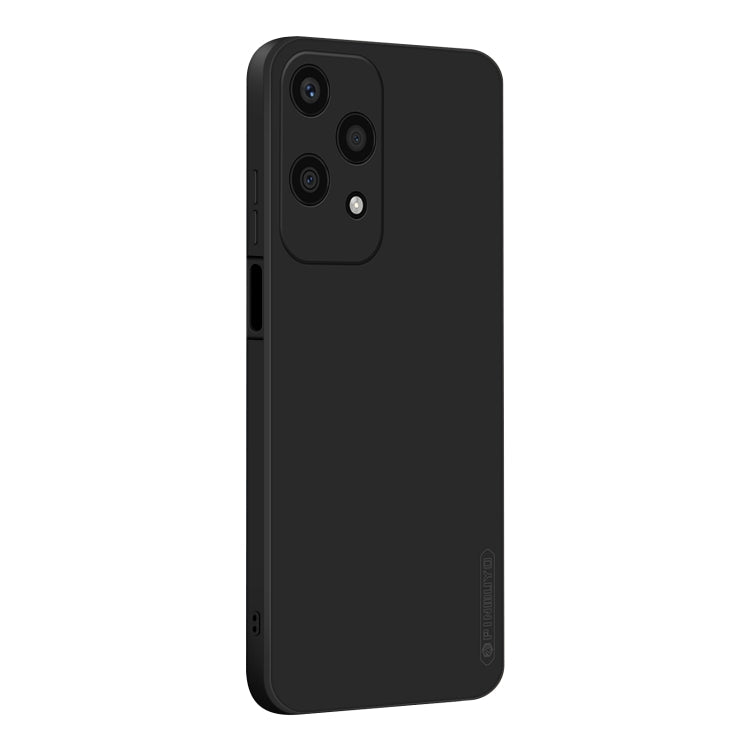 For Honor 200 Lite Global PINWUYO Sense Series Liquid Silicone TPU Phone Case(Black)