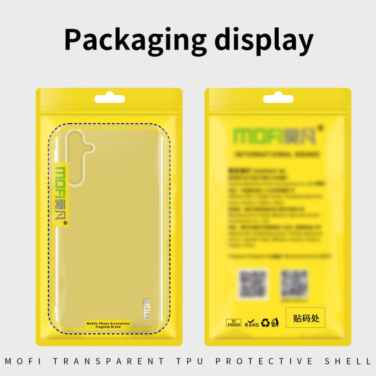 MOFI Ming Series Ultra-thin TPU Phone Case, For Samsung Galaxy A55, For Samsung Galaxy A35, For Samsung Galaxy S24 Ultra 5G, For Samsung Galaxy S24+ 5G, For Samsung Galaxy S24 5G, For Samsung Galaxy A05, For Samsung Galaxy A05s                         ...