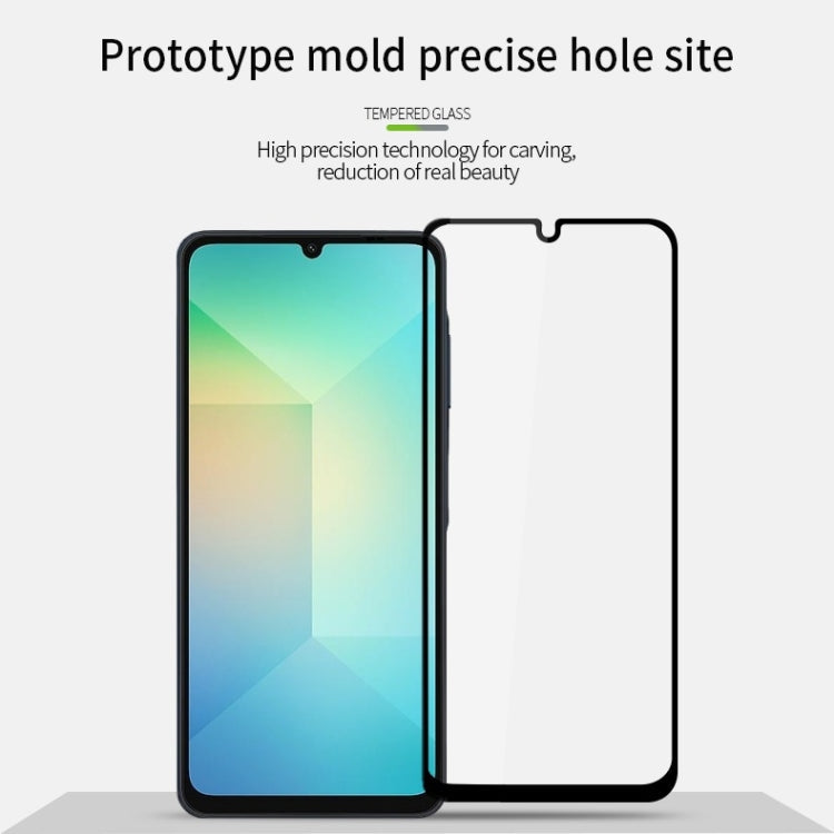 For Samsung Galaxy A26 5G MOFI 9H 2.5D Full Screen Tempered Glass Film(Black)
