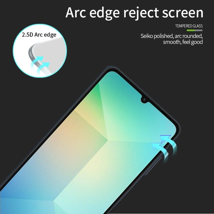 For Galaxy A26 5G PINWUYO 9H 2.5D Full Screen Tempered Glass Film(Black)