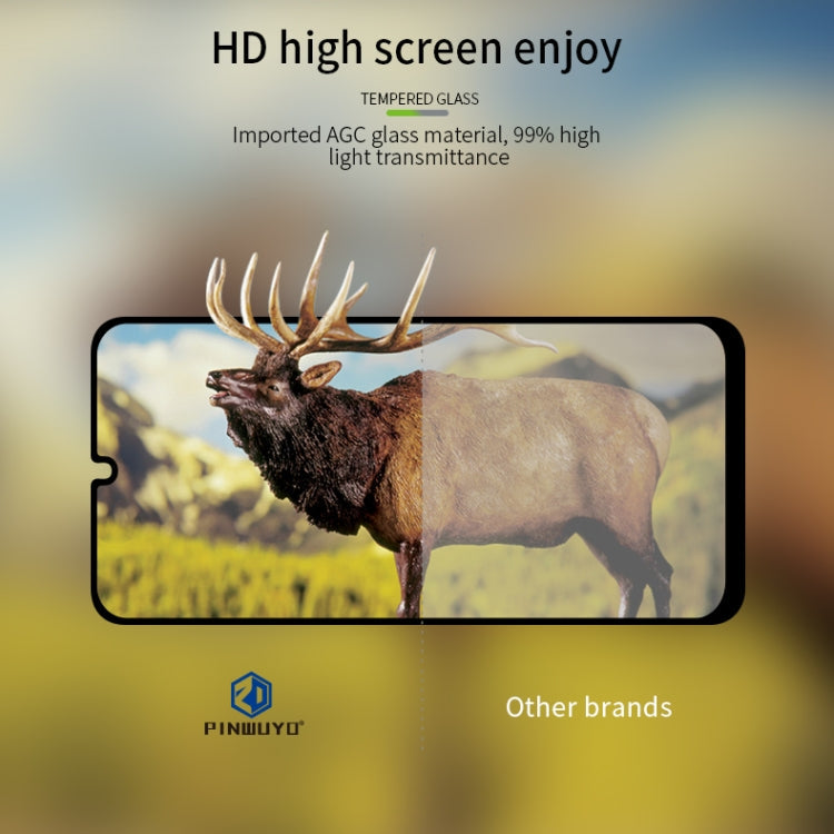 For Galaxy A26 5G PINWUYO 9H 2.5D Full Screen Tempered Glass Film(Black)