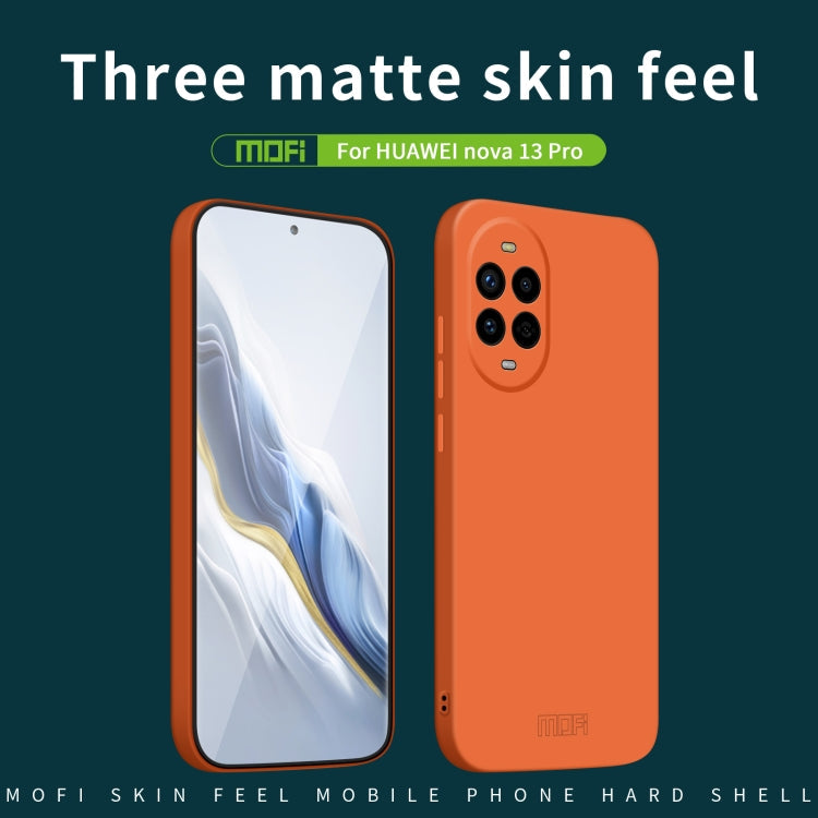 For Huawei nova 13 Pro MOFI Qin Series Skin Feel All-inclusive PC Phone Case(Gray)