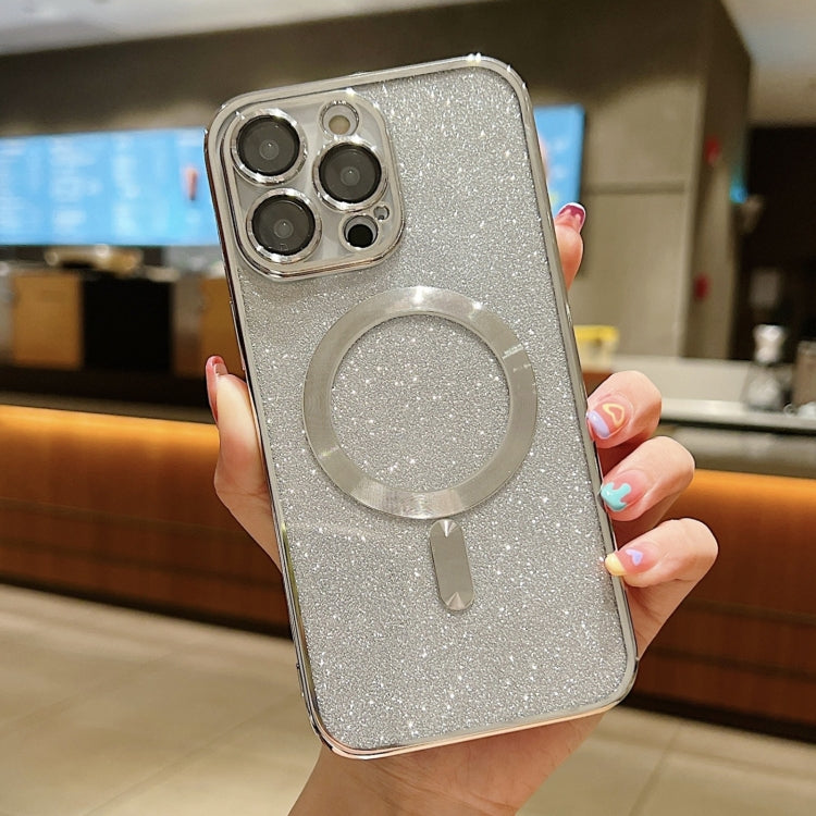 Glitter Electroplating MagSafe TPU Phone Case, For iPhone 14 Pro, For iPhone 14 Pro Max, For iPhone SE 2022 / 7 / 8
