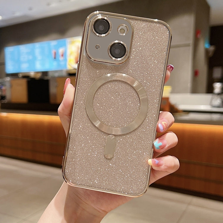Glitter Electroplating MagSafe TPU Phone Case, For iPhone 13 Pro Max, For iPhone 13 Pro, For iPhone 13