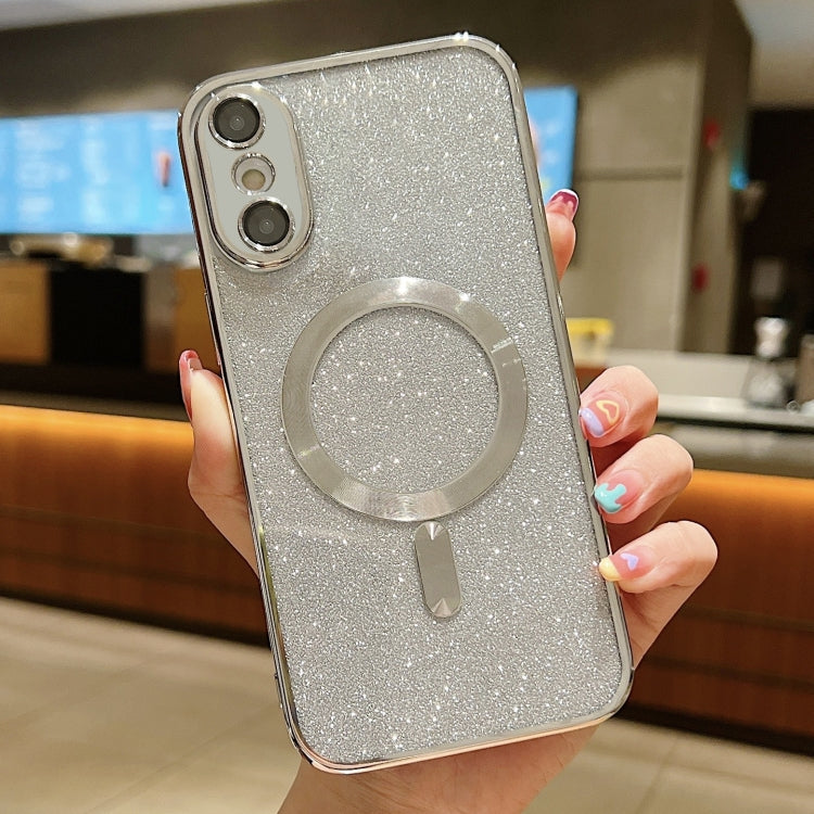 Glitter Electroplating MagSafe TPU Phone Case, For iPhone X / XS, For iPhone XR, For iPhone XS Max