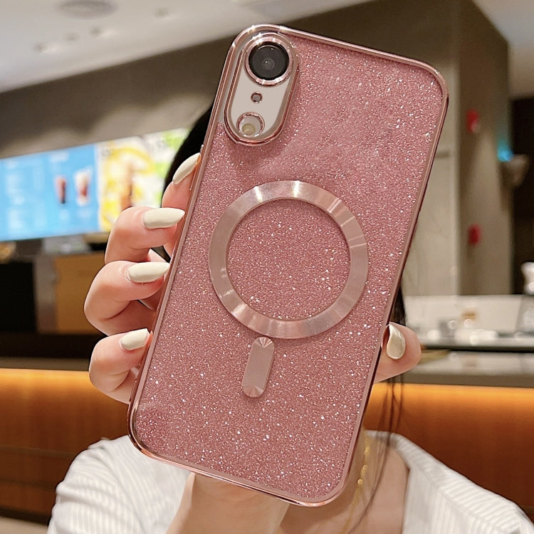 Glitter Electroplating MagSafe TPU Phone Case, For iPhone X / XS, For iPhone XR, For iPhone XS Max