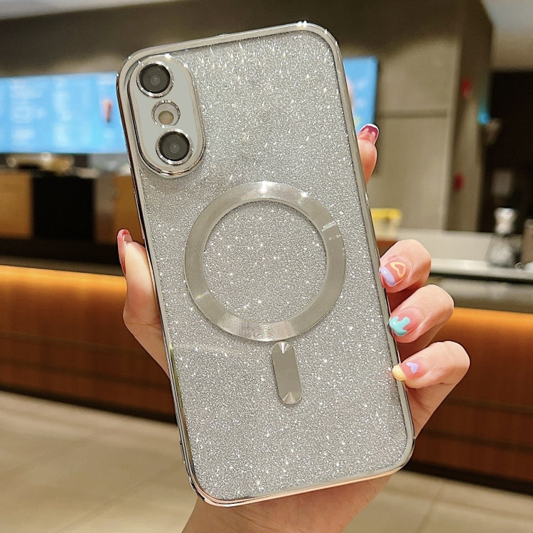 Glitter Electroplating MagSafe TPU Phone Case, For iPhone X / XS, For iPhone XR, For iPhone XS Max