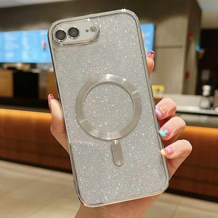 Glitter Electroplating MagSafe TPU Phone Case, For iPhone 7 Plus / 8 Plus
