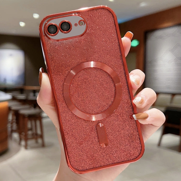 Glitter Electroplating MagSafe TPU Phone Case, For iPhone 7 Plus / 8 Plus