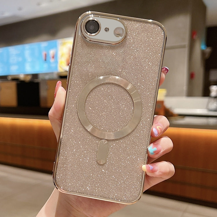 Glitter Electroplating MagSafe TPU Phone Case, For iPhone 14 Pro, For iPhone 14 Pro Max, For iPhone SE 2022 / 7 / 8