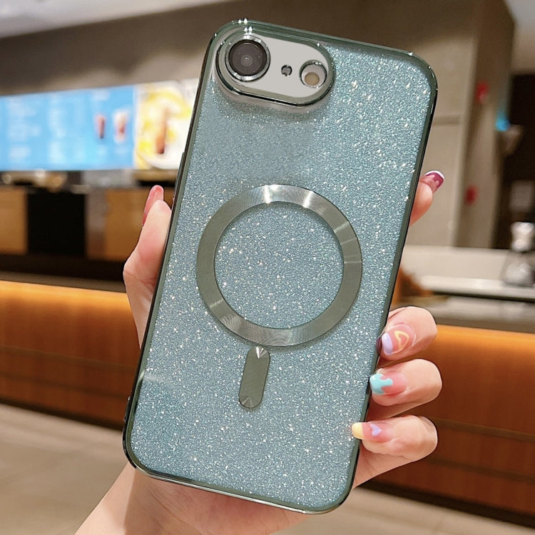 Glitter Electroplating MagSafe TPU Phone Case, For iPhone 14 Pro, For iPhone 14 Pro Max, For iPhone SE 2022 / 7 / 8