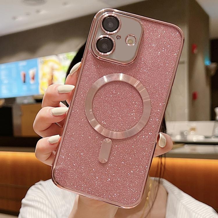 Glitter Electroplating MagSafe TPU Phone Case, For iPhone 17, For iPhone Air, For iPhone 16 Pro Max