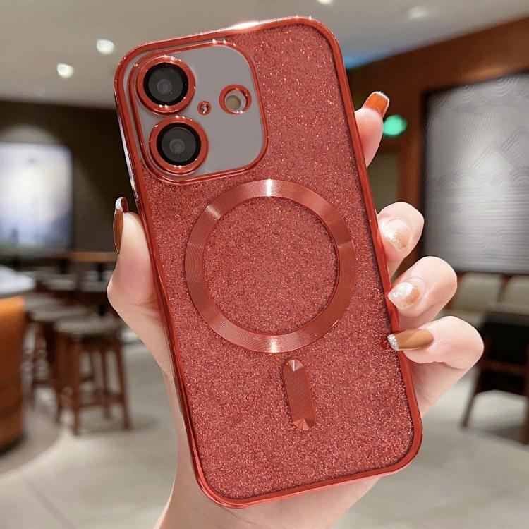 Glitter Electroplating MagSafe TPU Phone Case, For iPhone 17, For iPhone Air, For iPhone 16 Pro Max