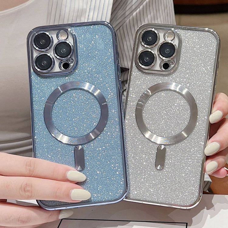 Glitter Electroplating MagSafe TPU Phone Case, For iPhone 16 Pro, For iPhone 16 Plus, For iPhone 16