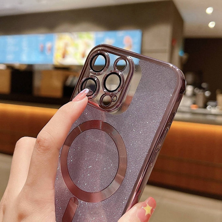 Glitter Electroplating MagSafe TPU Phone Case, For iPhone 12, For iPhone 12 Pro Max, For iPhone 12 Pro