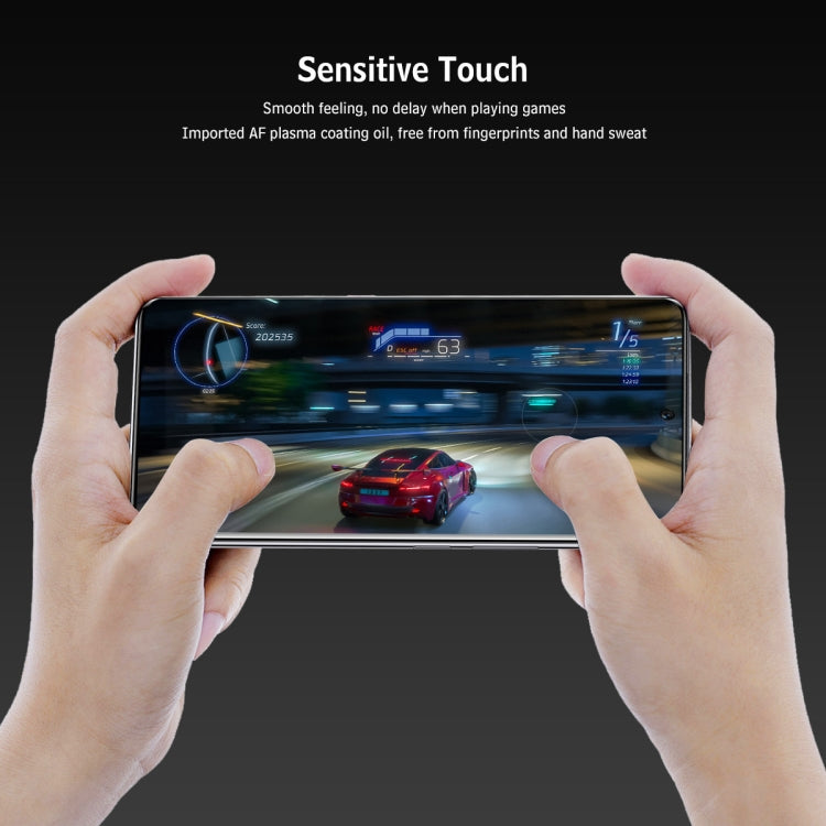 For OnePlus 13 5pcs ENKAY Hat-Prince 3D Hot Bending Side Glue Tempered Glass Full Film