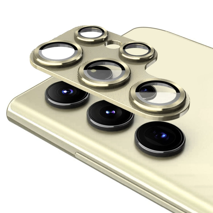 ENKAY Hat-Prince 9H Rear Camera Lens Aluminium Alloy Tempered Glass Film, For Samsung Galaxy S24 Ultra 5G